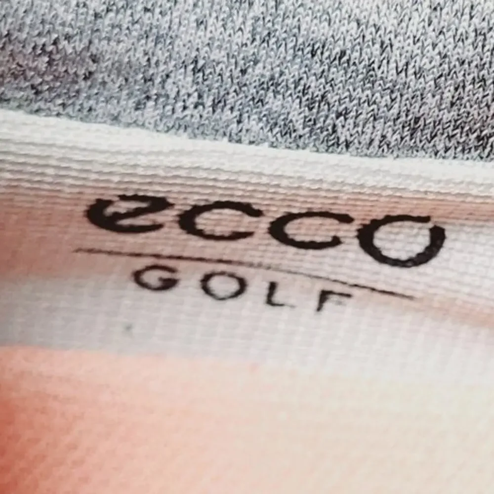 Ecco Biom Gore Tex Blue Leather Lace Up Golf Shoes Women's Size 9 Extra Width